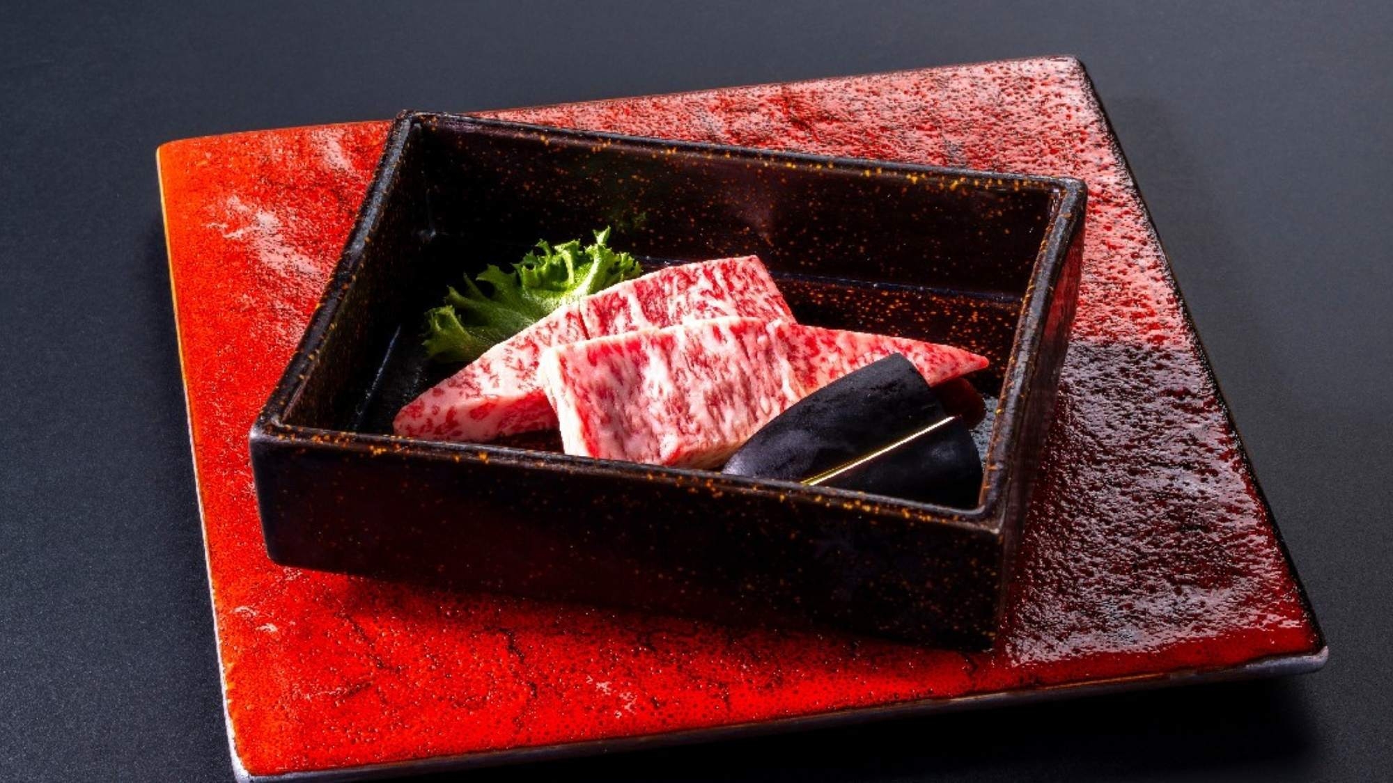 【グレードアップ●露天風呂付客室】庭園を眺める離れで静寂と癒しひととき●四季の篝火膳／個室会場食