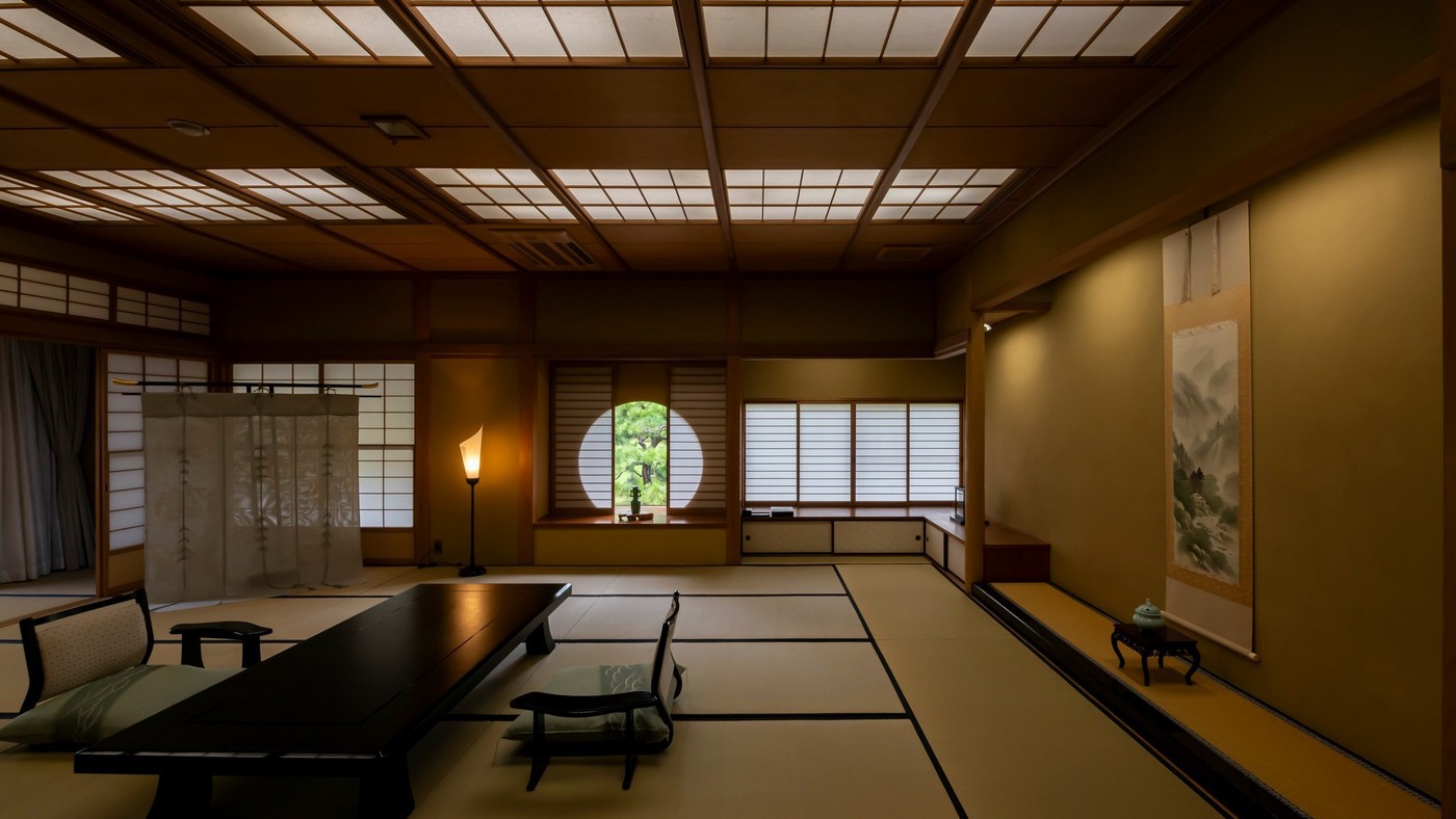 【松風】伝統建築の技と美を随所に凝らしたお部屋