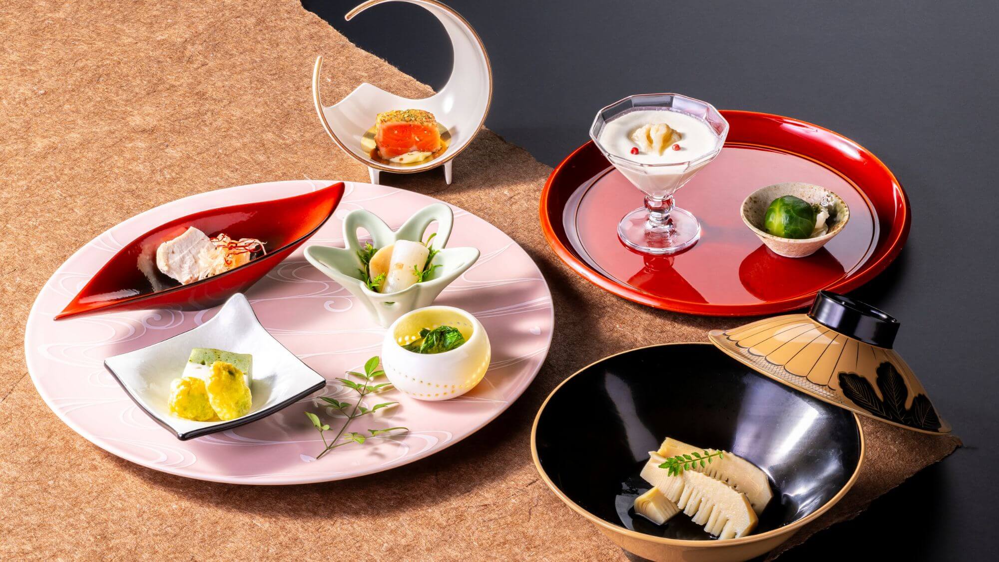 【春の胡蝶膳】山梨の旬の味覚を常磐流に楽しむ当館のスタンダード会席です