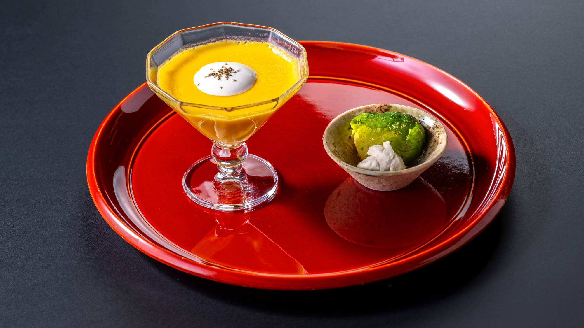 【2026春の篝火膳】季節のアミューズは彩り良く五感を愉しませてくれる