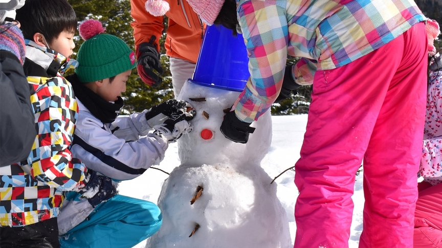 【お年玉プラン】小学生半額＆未就学児無料！さらにソリ貸出無料【夕食はあどはだりバイキング】1泊2食付