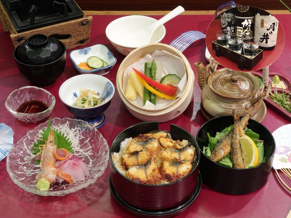 【地酒3種飲み比べ付】ひつまぶし御膳
