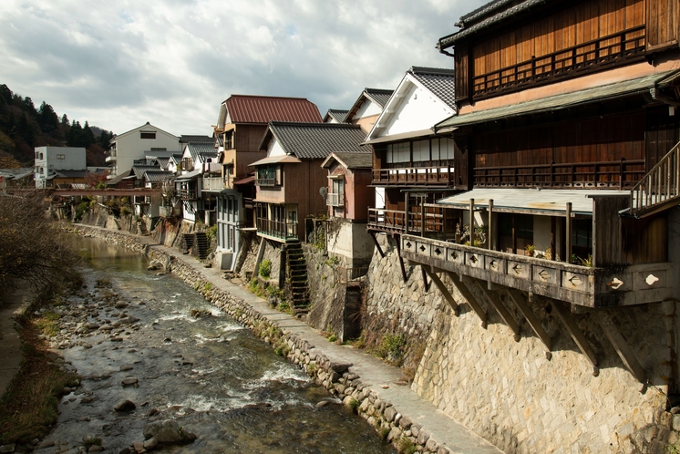 足助の町並み