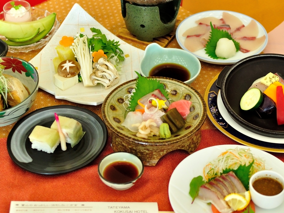 【鰤会席コース】　冬だ！富山だ！海の王様ブリを食べつくそう！！