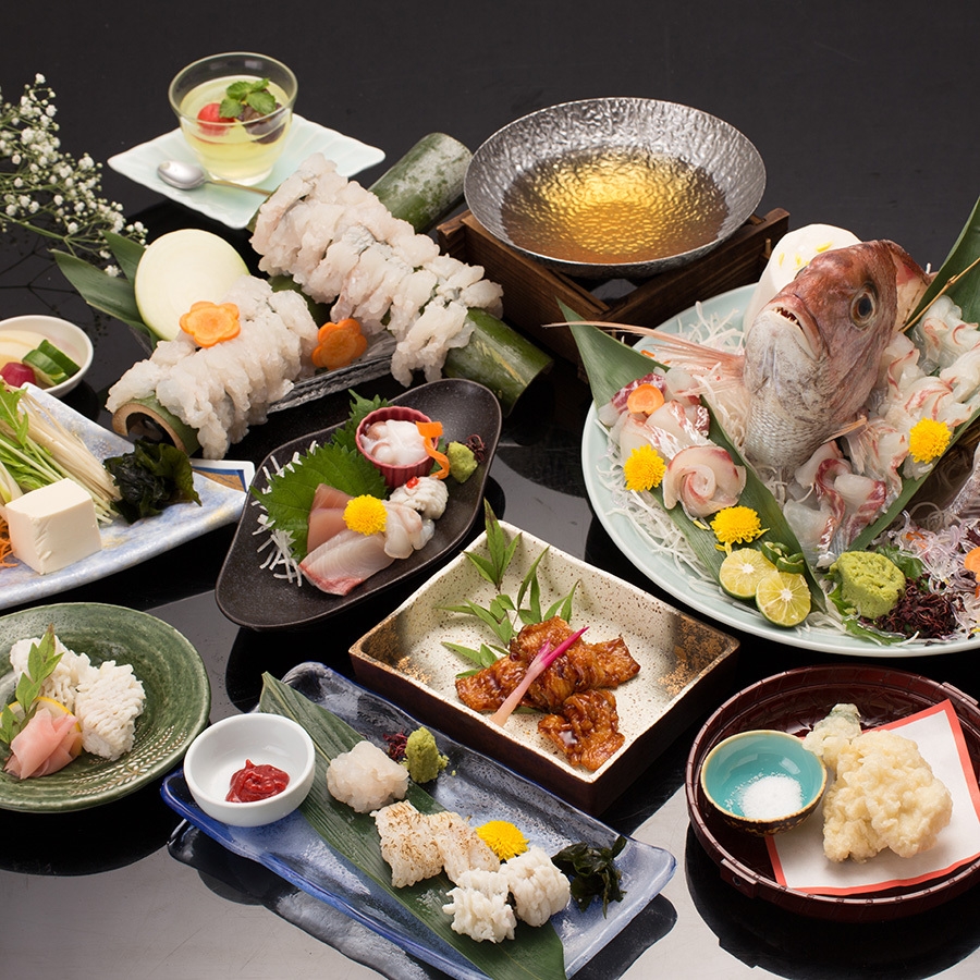 【ゆっくりお部屋でご夕食を♪】夏の旬鱧！いろいろ味わい感動！鱧づくし会席プラン