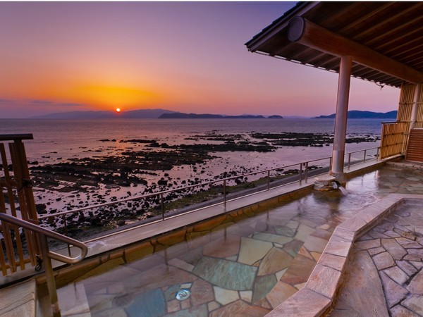Open-air bath "Lagoon no Yu" evening view