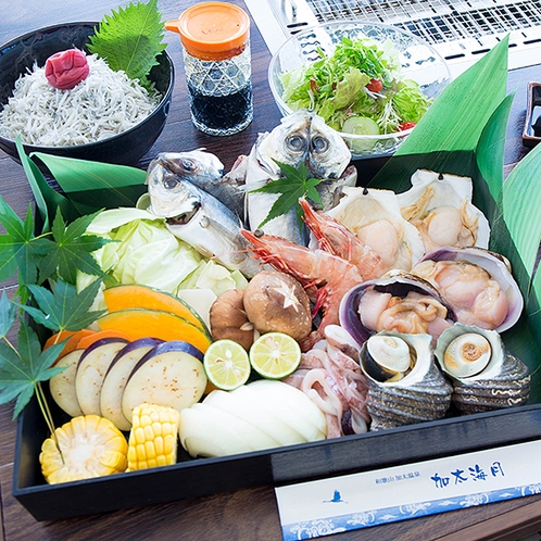 浜焼きバーベキュー（海鮮セット）