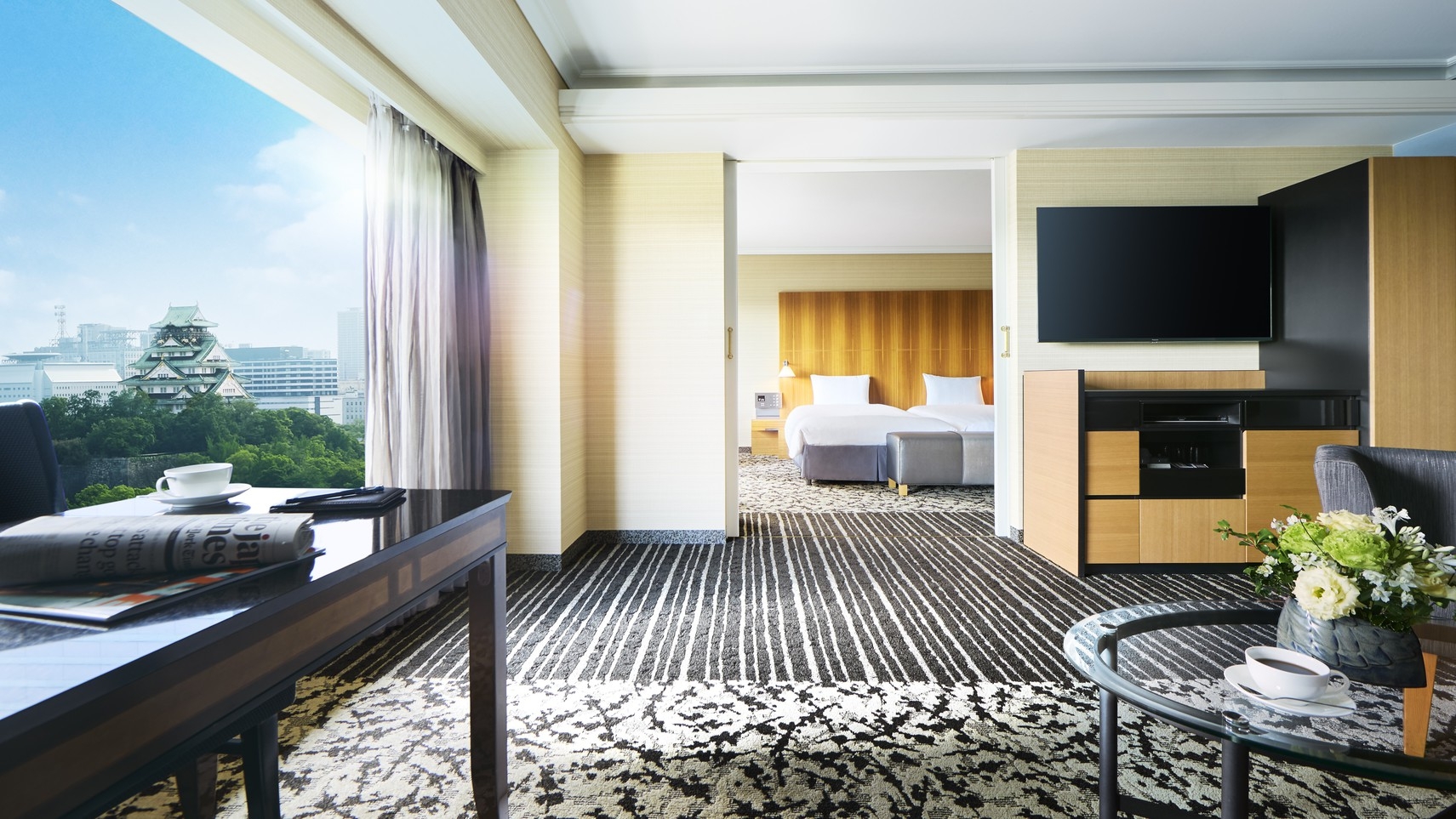 利休シックな現代の侘び寂び〜新装エグゼクティブジュニアスイート〜（素泊まり）