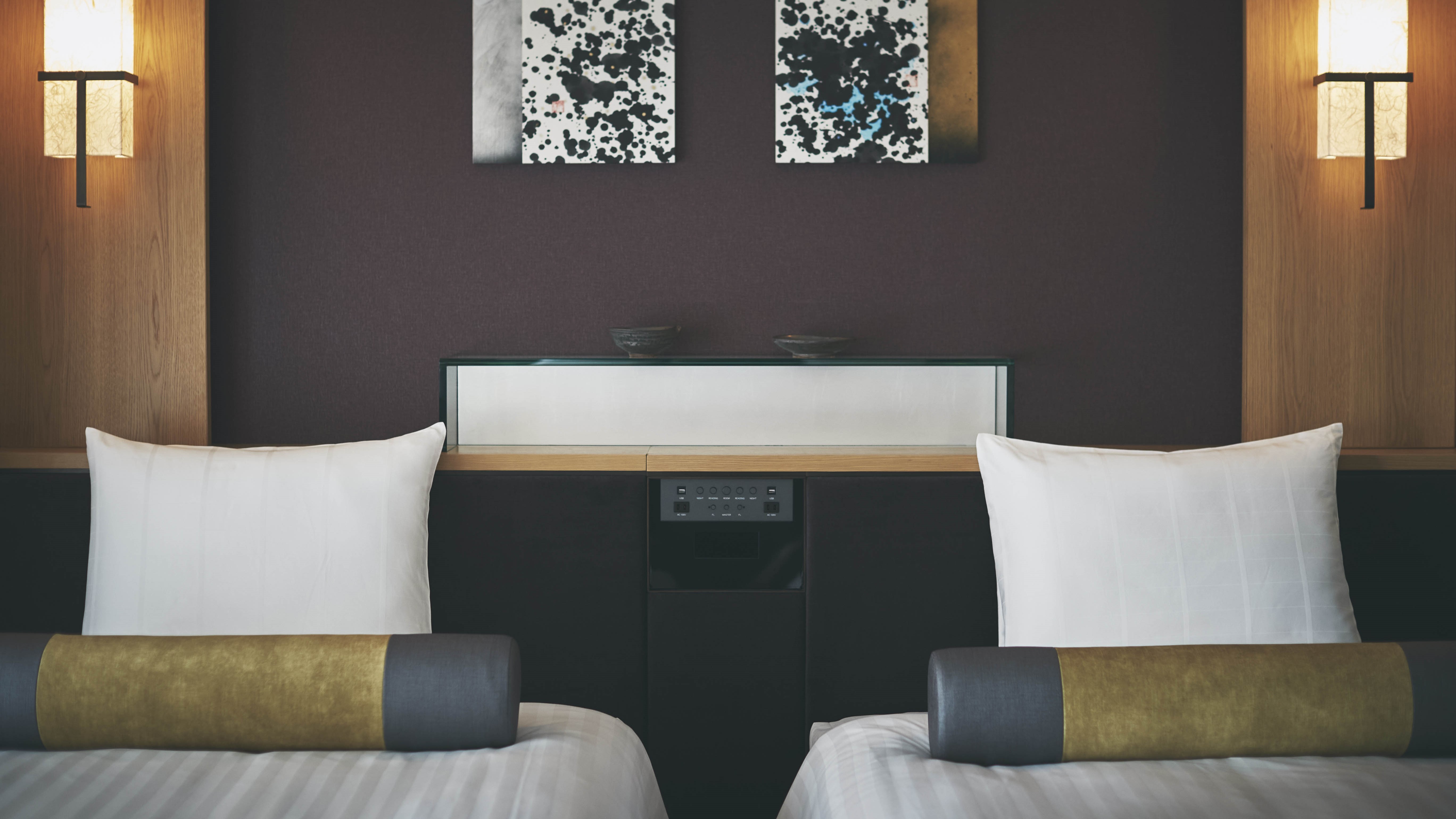 デラックス・コネクティングルーム利休（60㎡＋30㎡、タウンビュー）