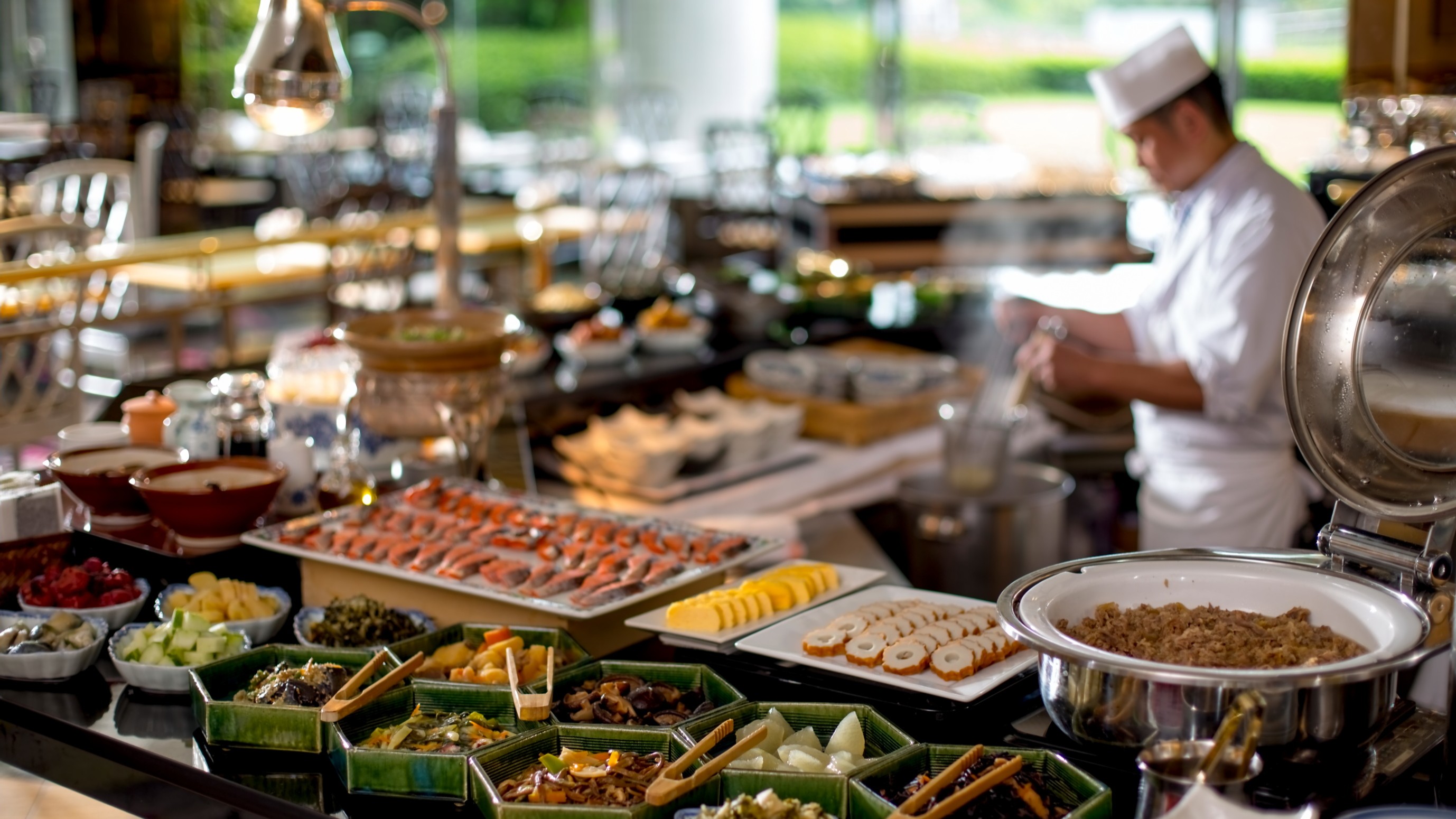 朝食ビュッフェ（イメージ）