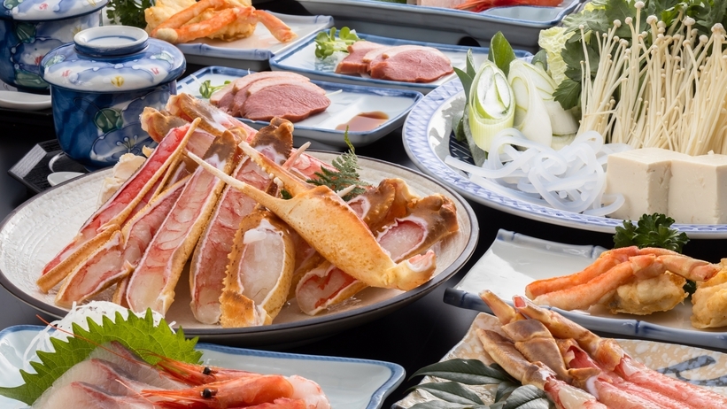 冬の味覚で暖まろう！お手頃♪「かにすきコース」