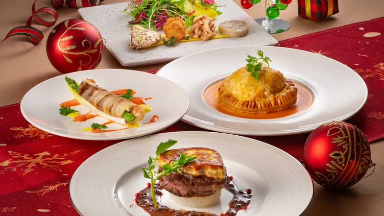 【Christmas Dinner】聖夜のひとときを最上階ポールブランで★夜景と味わう創作フレンチ