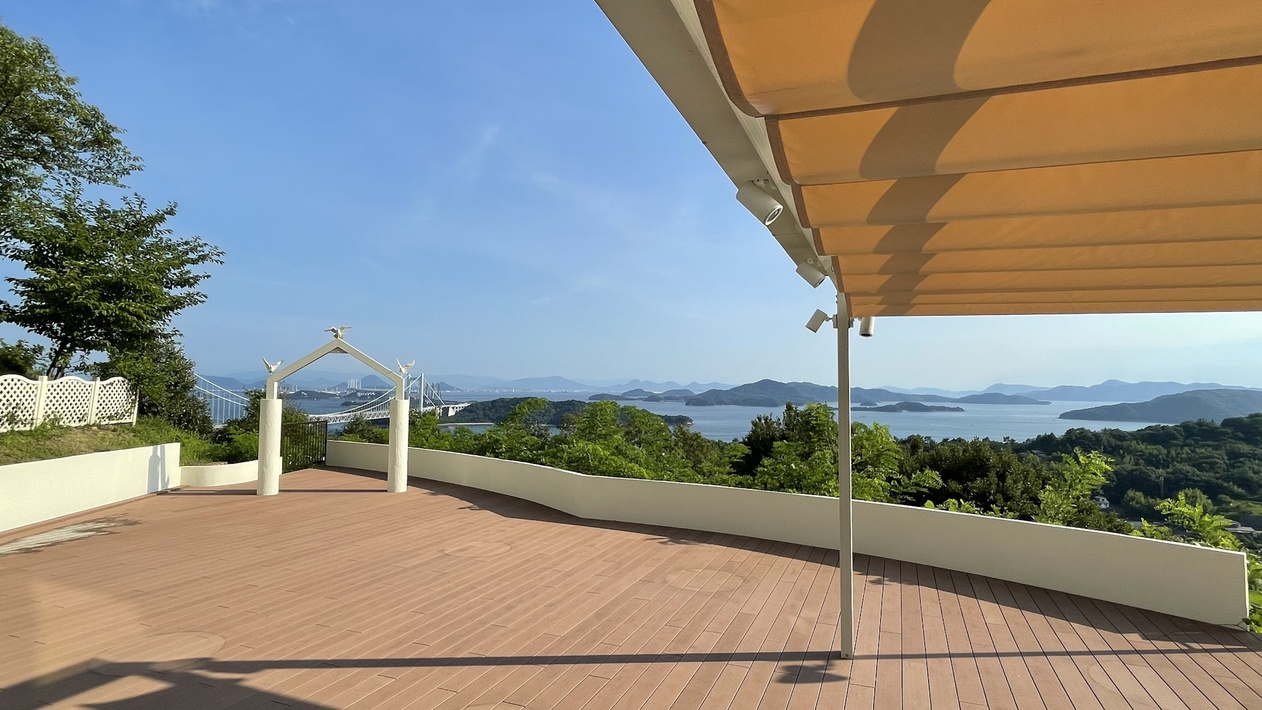 【1日4組様】瀬戸内を五感で愉しむデラックスBBQプラン■絶景オープンテラスで夏を満喫／夕朝食付