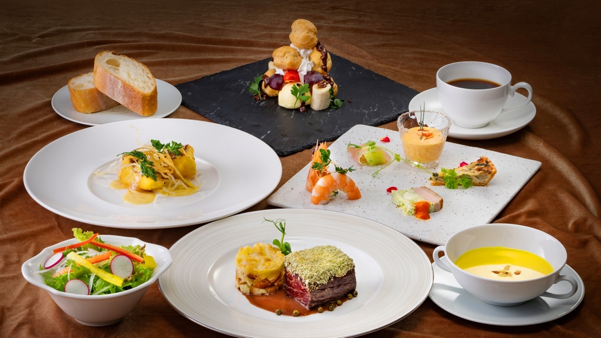 【秋冬SALE】肉料理＆瀬戸内海産の鮮魚★洋食１番人気！スタンダードディナー