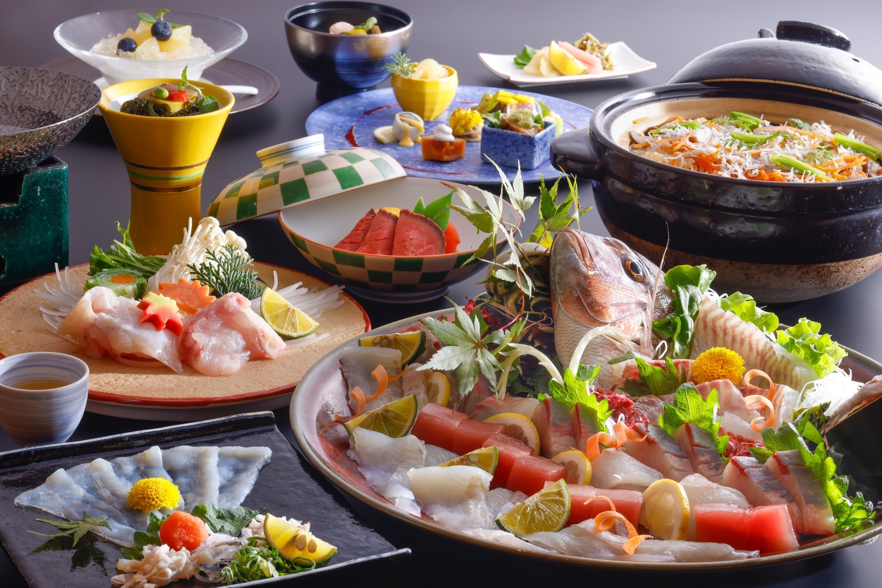 【ホテル100選入選記念】淡路島3年とらふぐ×淡路牛×海幸を欲張に★島の美食旅【冬季限定】【部屋食】