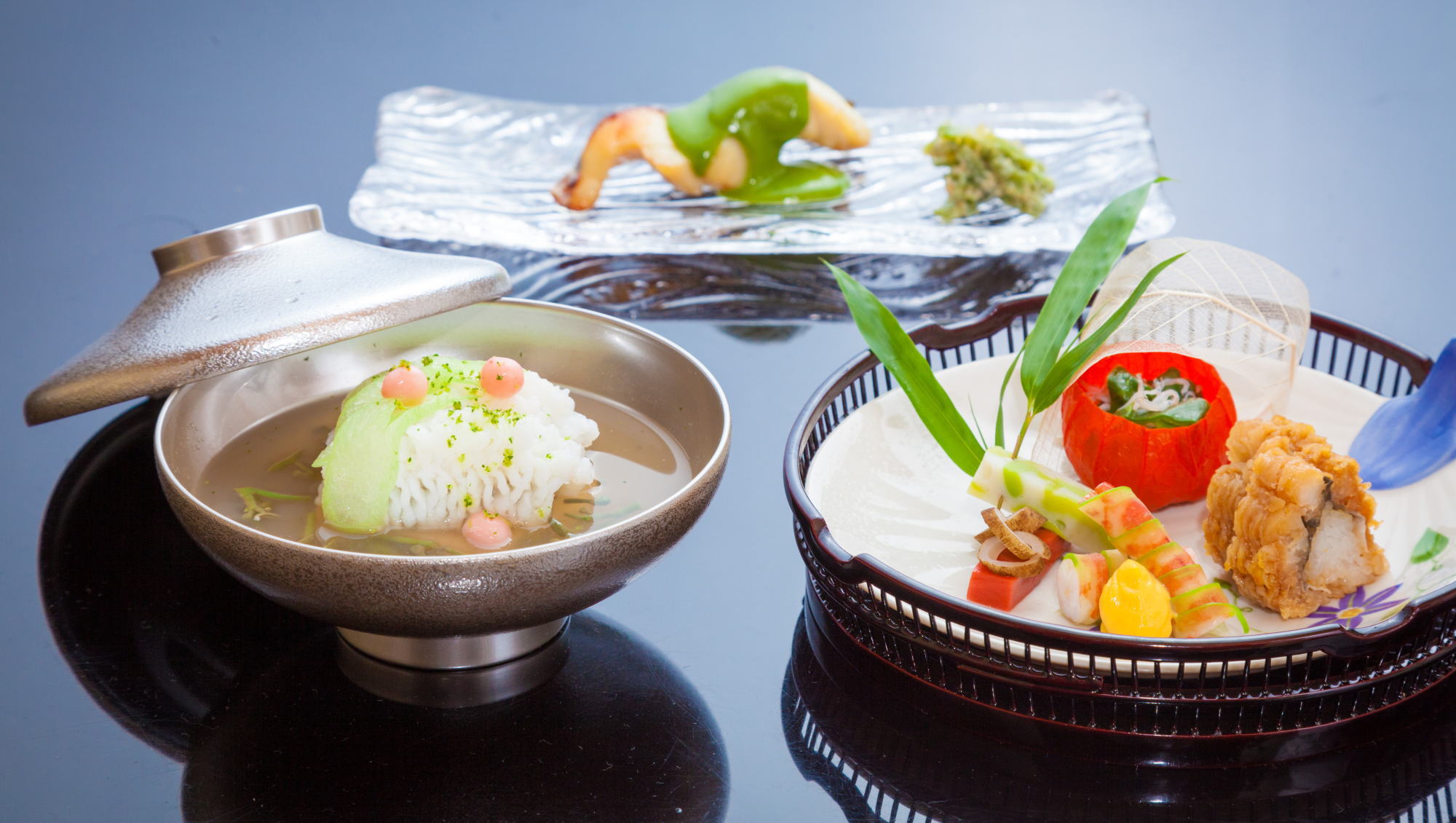 夏の京懐石料理イメージ