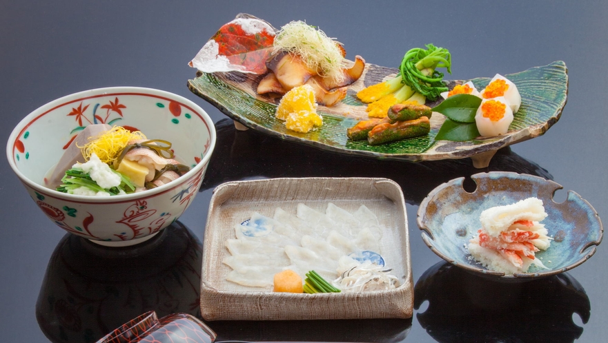 冬の京懐石料理イメージ