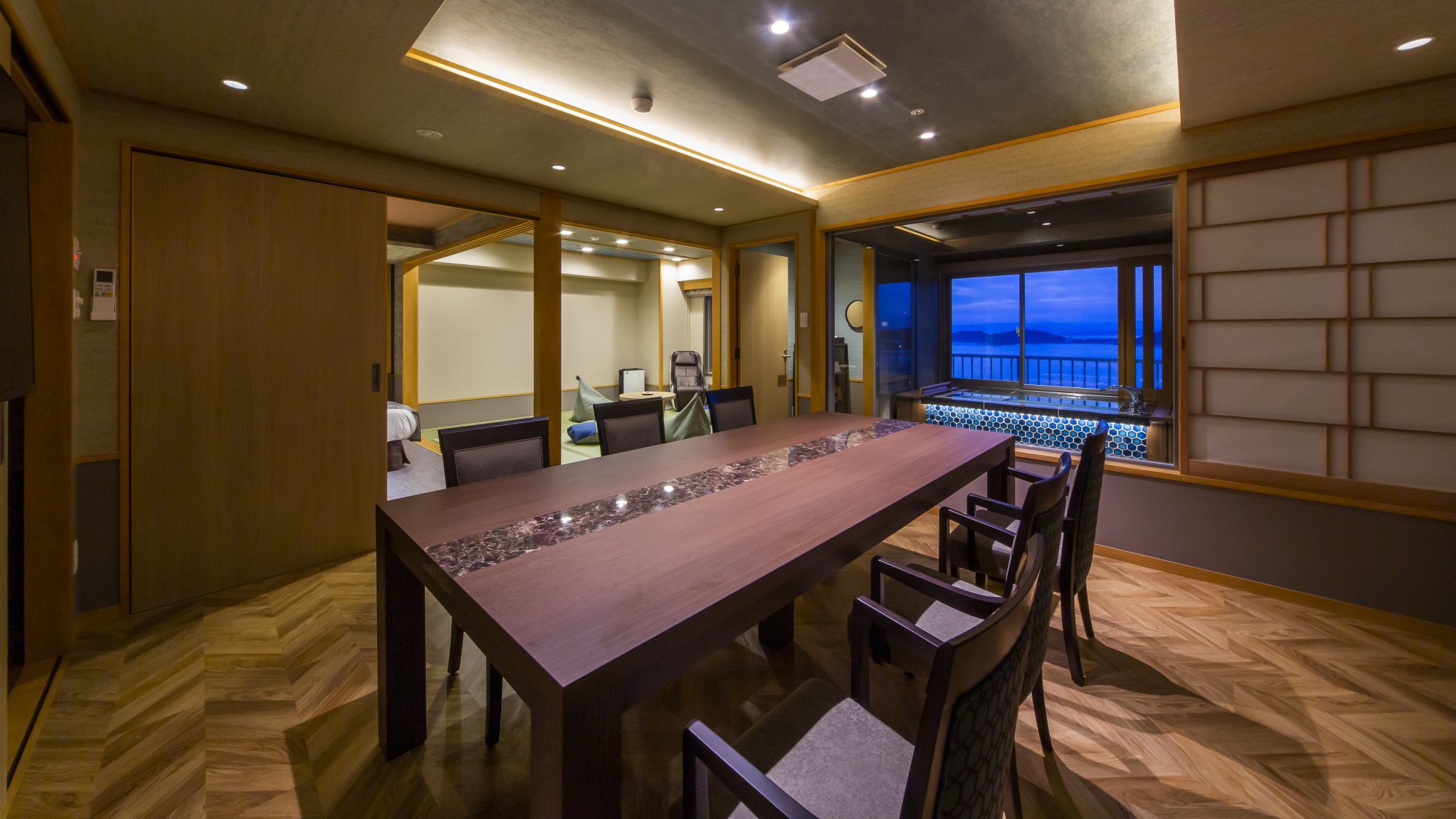 半露天風呂付和洋室イメージ