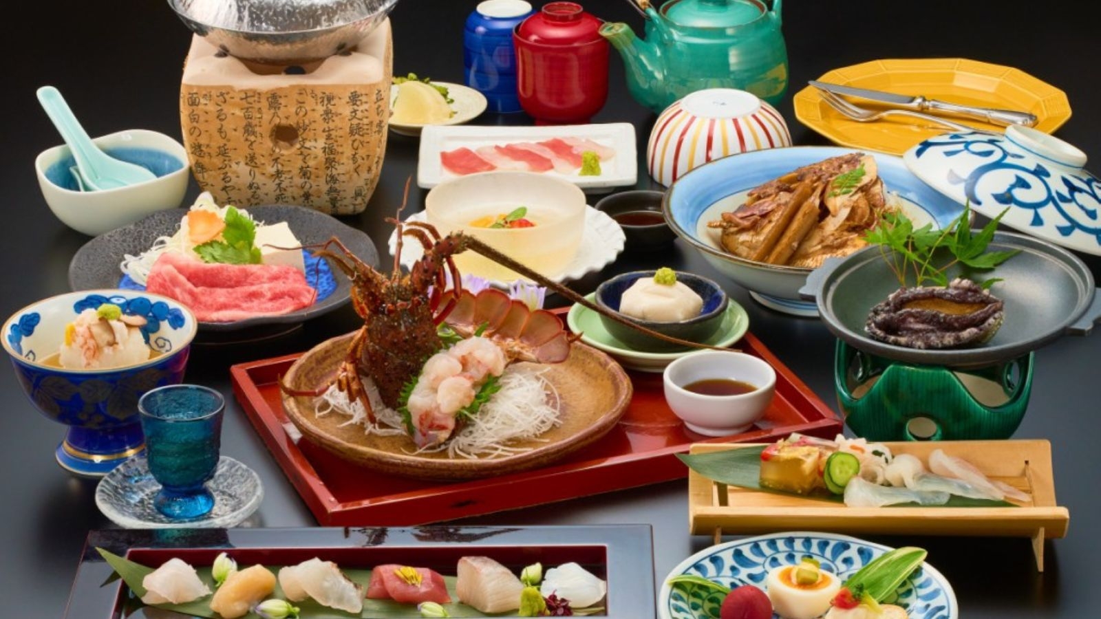 【特別会席プラン】露天風呂付き客室『久遠』で温泉を愉しむ｜和歌山の海の幸を堪能する渚会席（2食付）