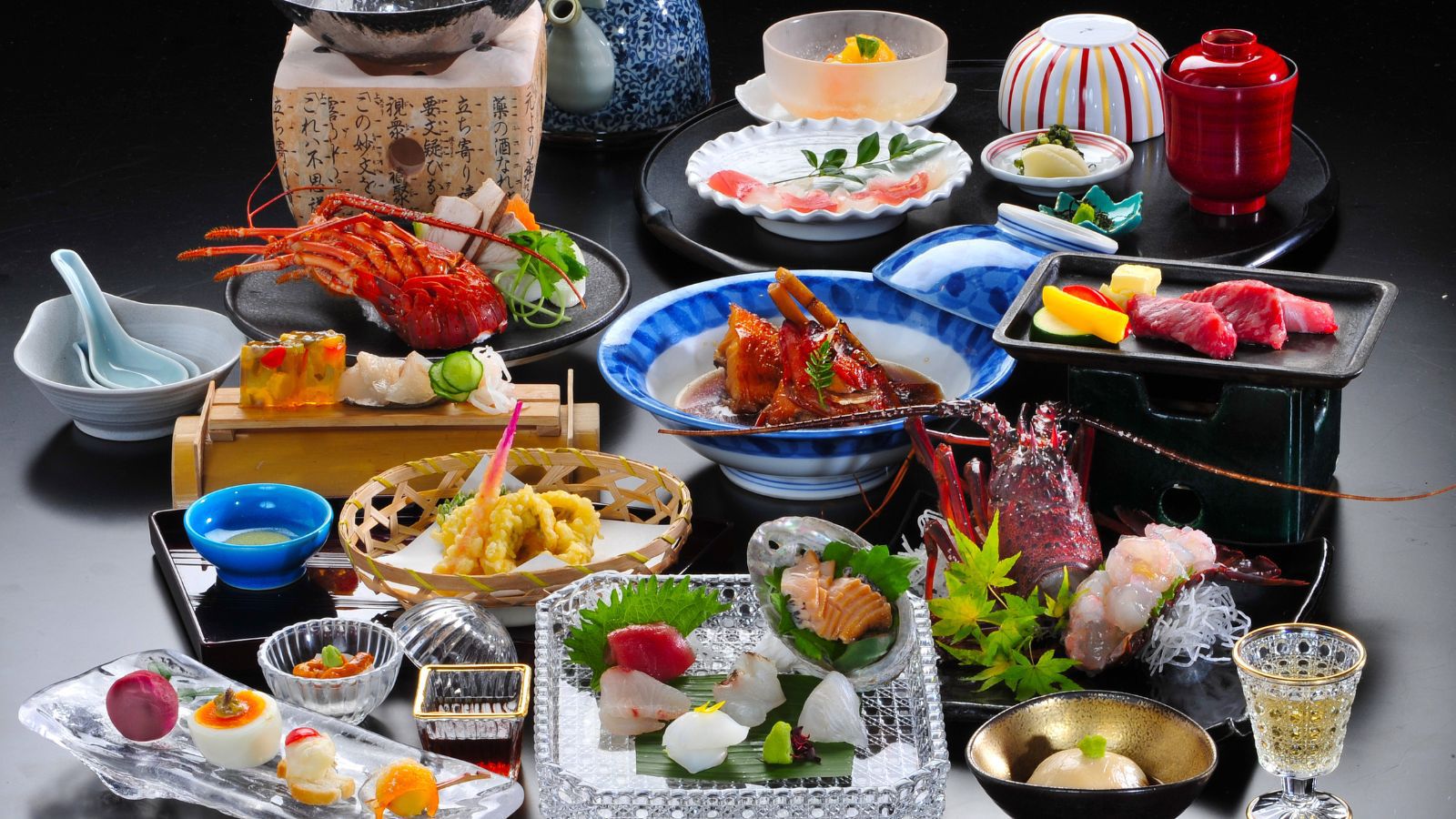 25春夏　白露会席（造りは2名盛）