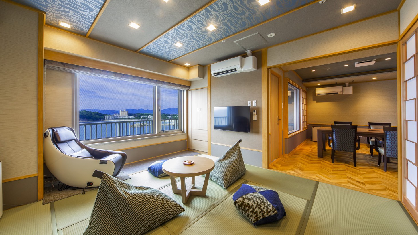 半露天風呂付和洋室（6名定員）イメージ