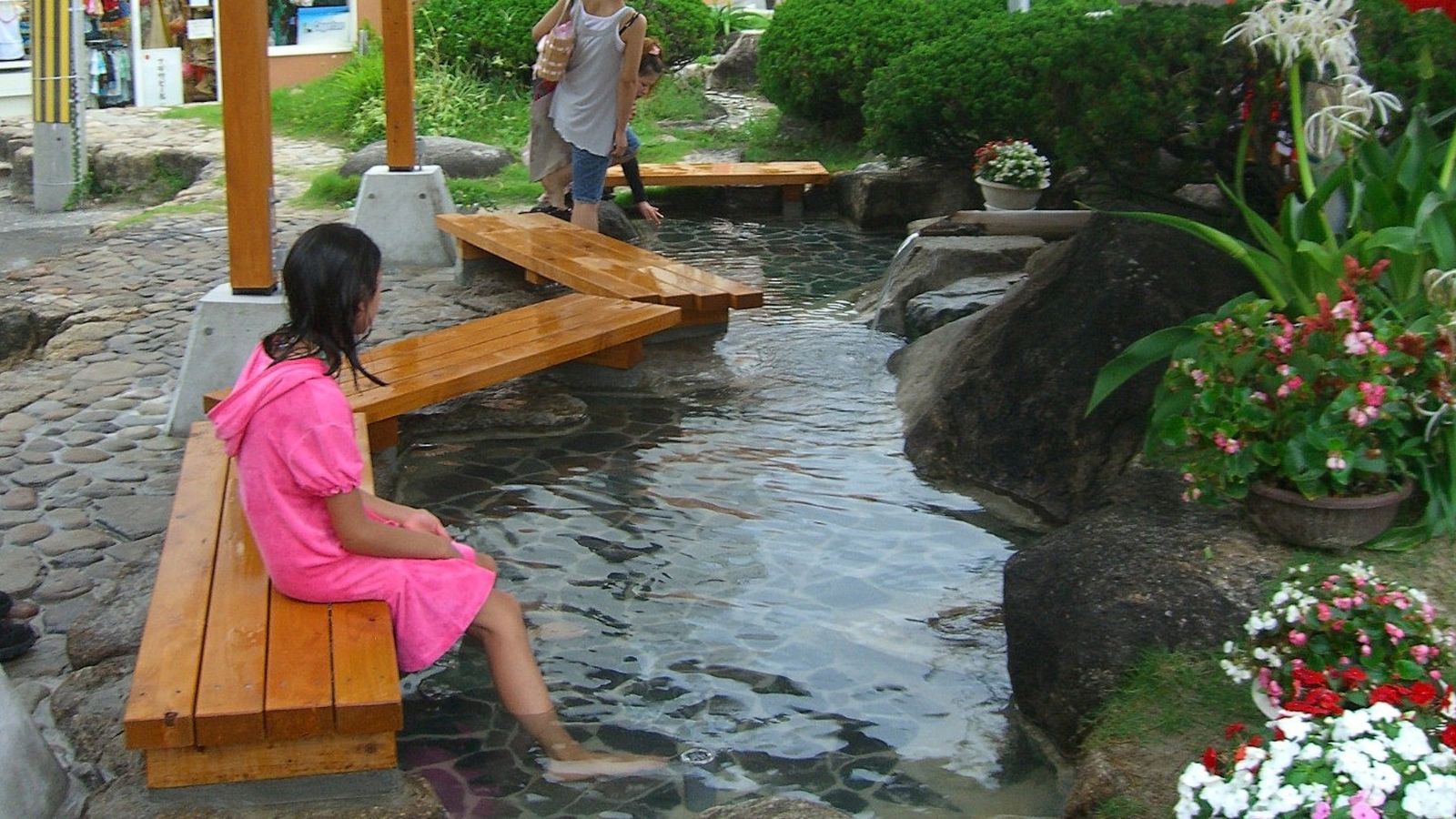 つくもと温泉足湯