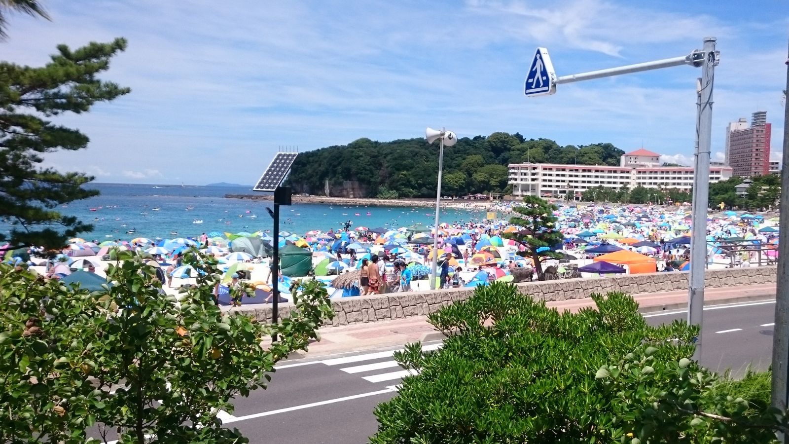 夏の白良浜