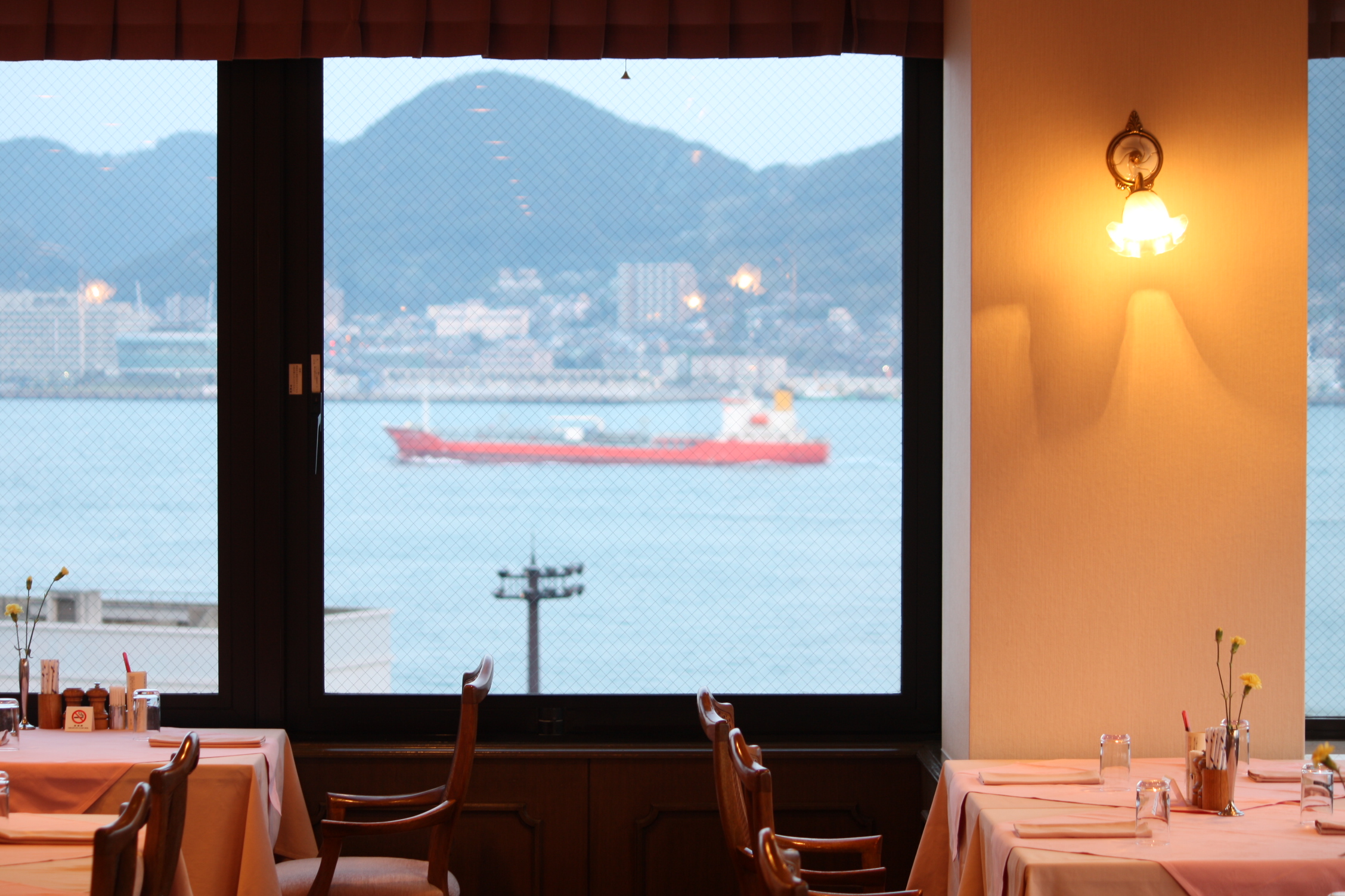 サン・スーシからの関門海峡②