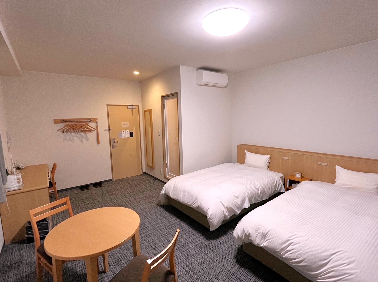 新館 カジュアルツインルーム　客室例