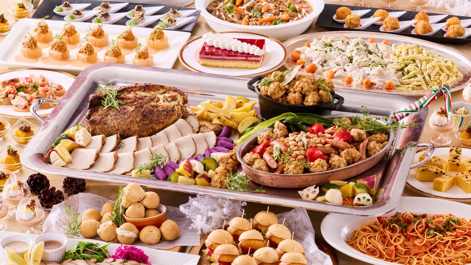 【楽天限定】レストラン「エクセルシオール」ディナーブッフェ付きプラン（2食付き）