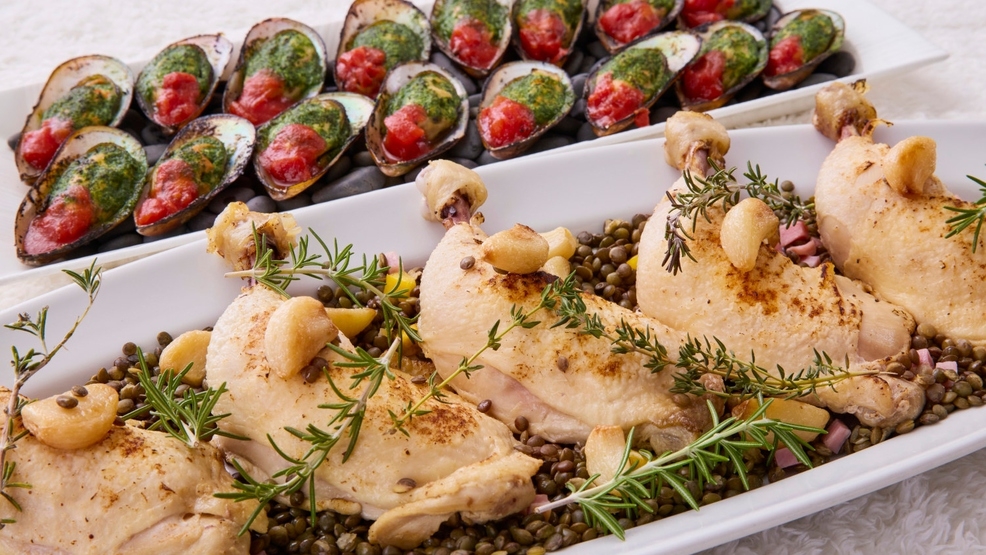 【旬の食材をふんだんに使用】レストラン「エクセルシオール」ディナーブッフェ付きプラン（2食付き）