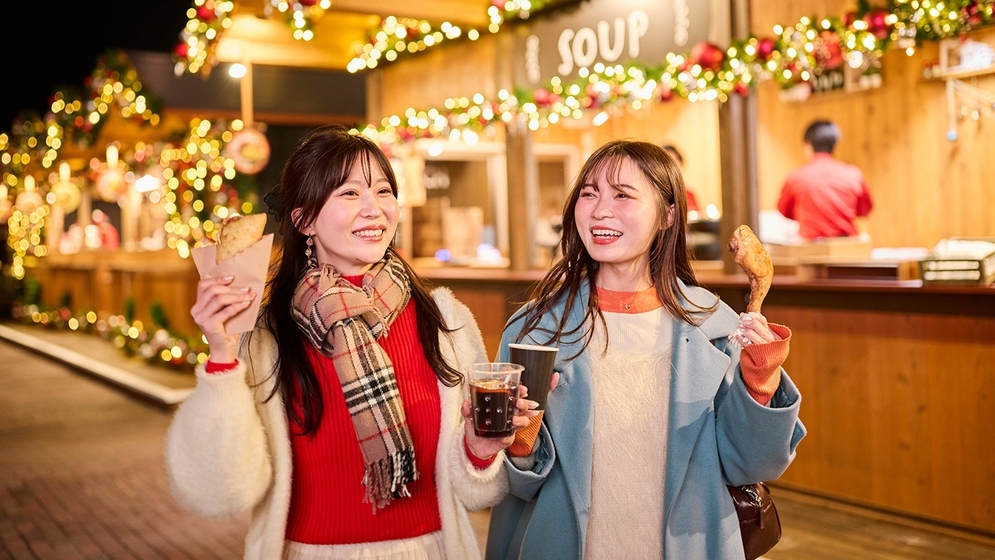 【聖夜を彩る】クリスマスマーケット5000円ご利用券付きプラン（朝食付き）