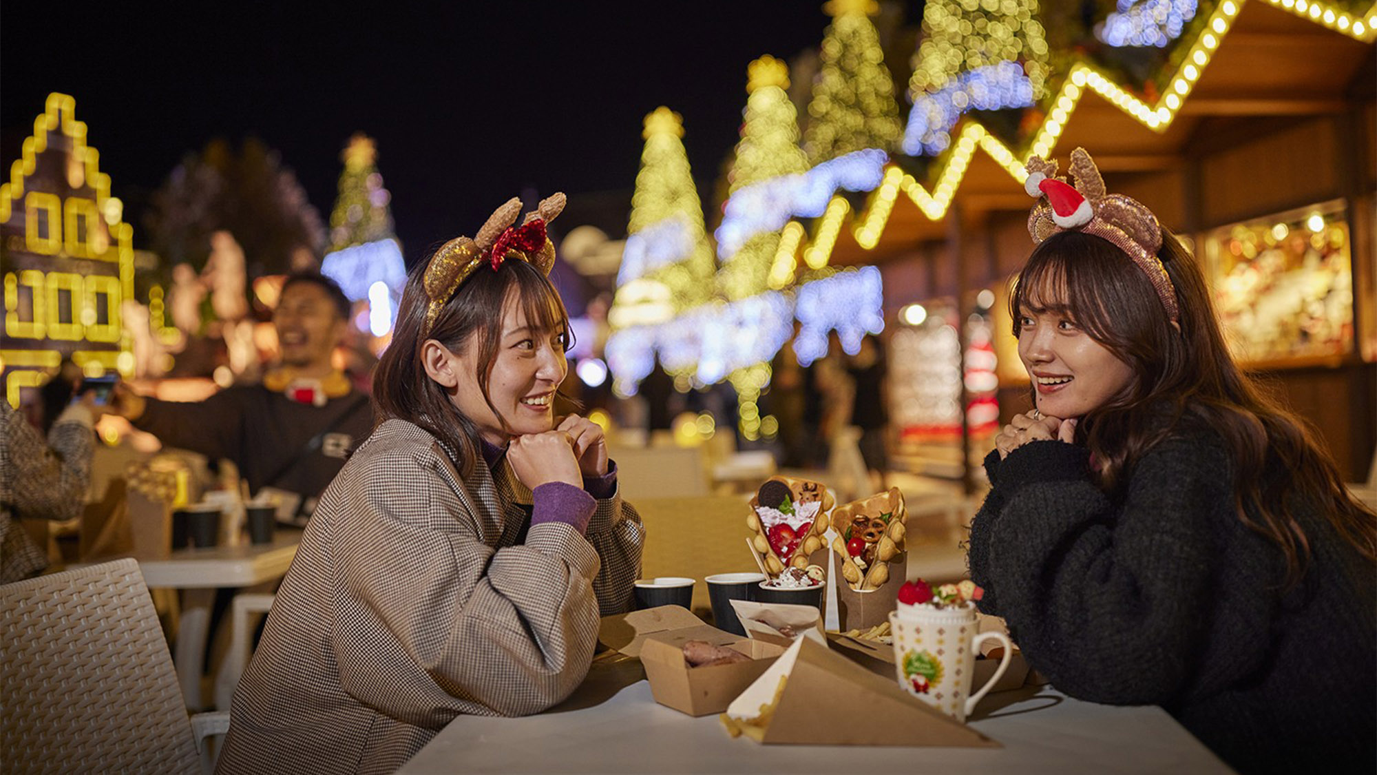 クリスマスならでわのグルメも・・・♪ ※昨年の様子