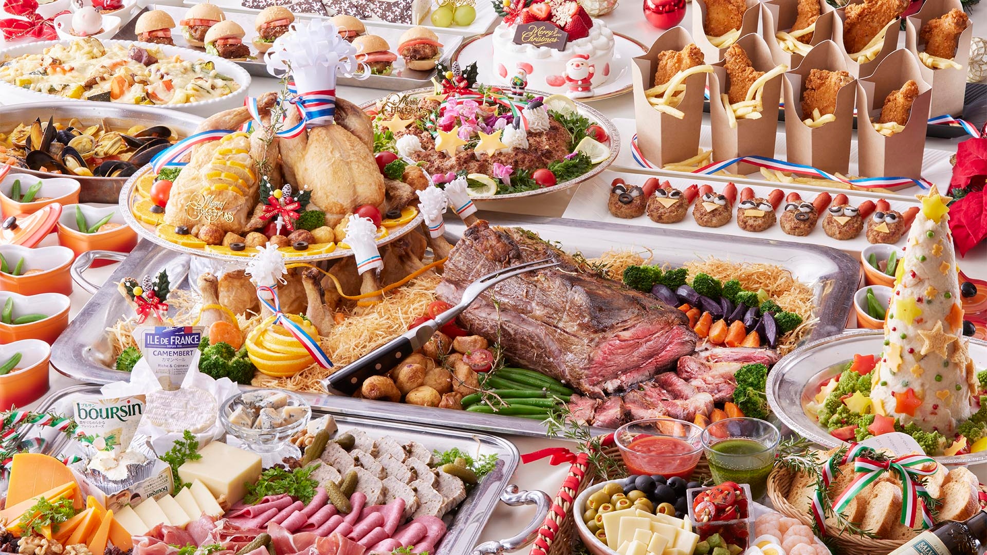 【ご夕食】エクセルシオール「クリスマスを彩る豊かな味わい贅沢ディナーブッフェ」