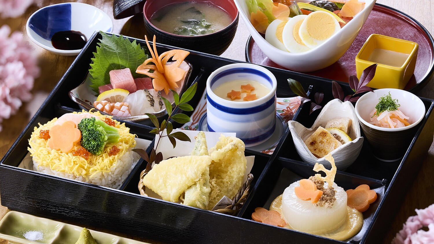 【パークグルメ】魚壱「春華御膳」