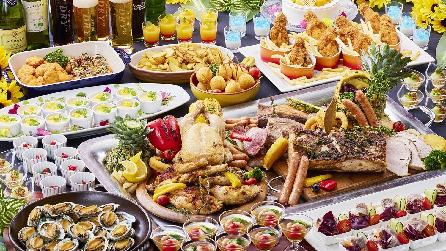 【ご夕食】エクセルシオール「お盆期間特別ディナーブッフェ」8/9～8/17