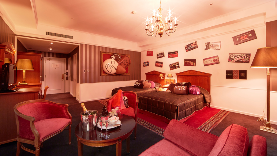 【客室一例】チョコレートルーム