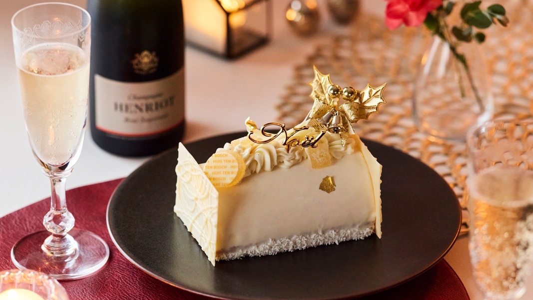 【聖夜の贈りもの】タヒチ産バニラの純白ケーキとシャンパンで彩るホテルステイプラン（朝食付き）