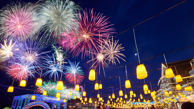 ハウステンボスの夏の1日を締めくくるサマーナイト花火（※イメージ）