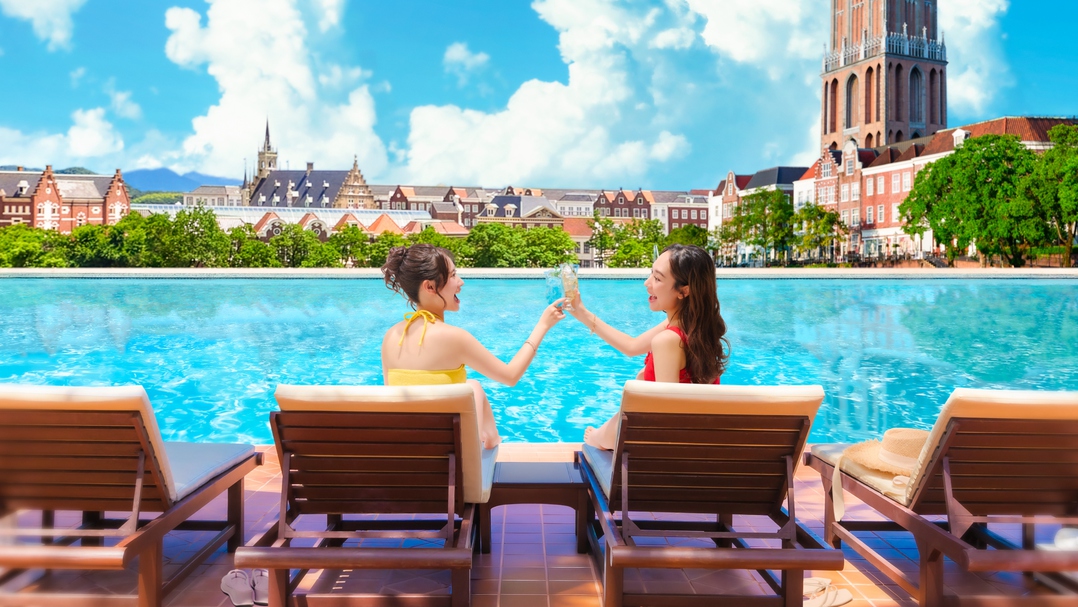 ラグジュアリーなリゾートプールエリア「ヨーロピアン・アクアラグーン」(※イメージ)