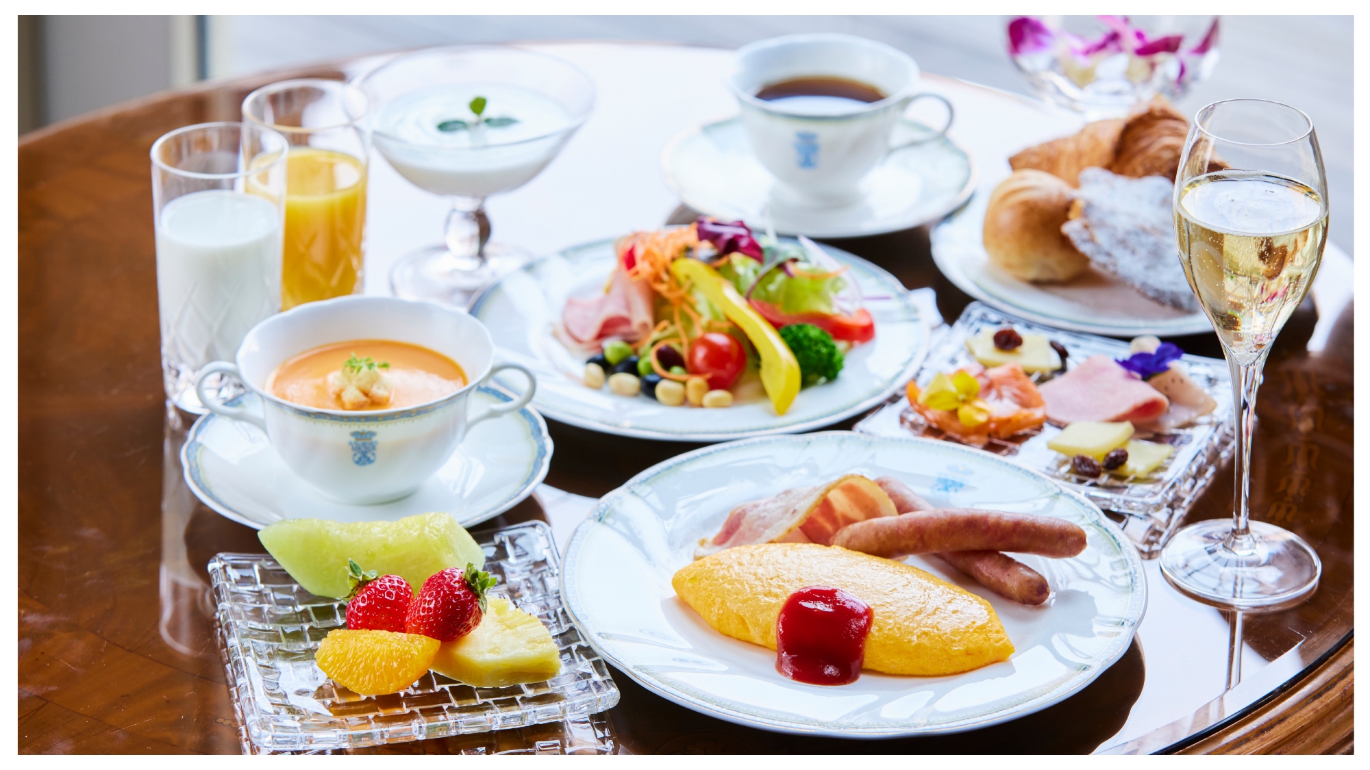 種類豊富な和洋ブッフェ