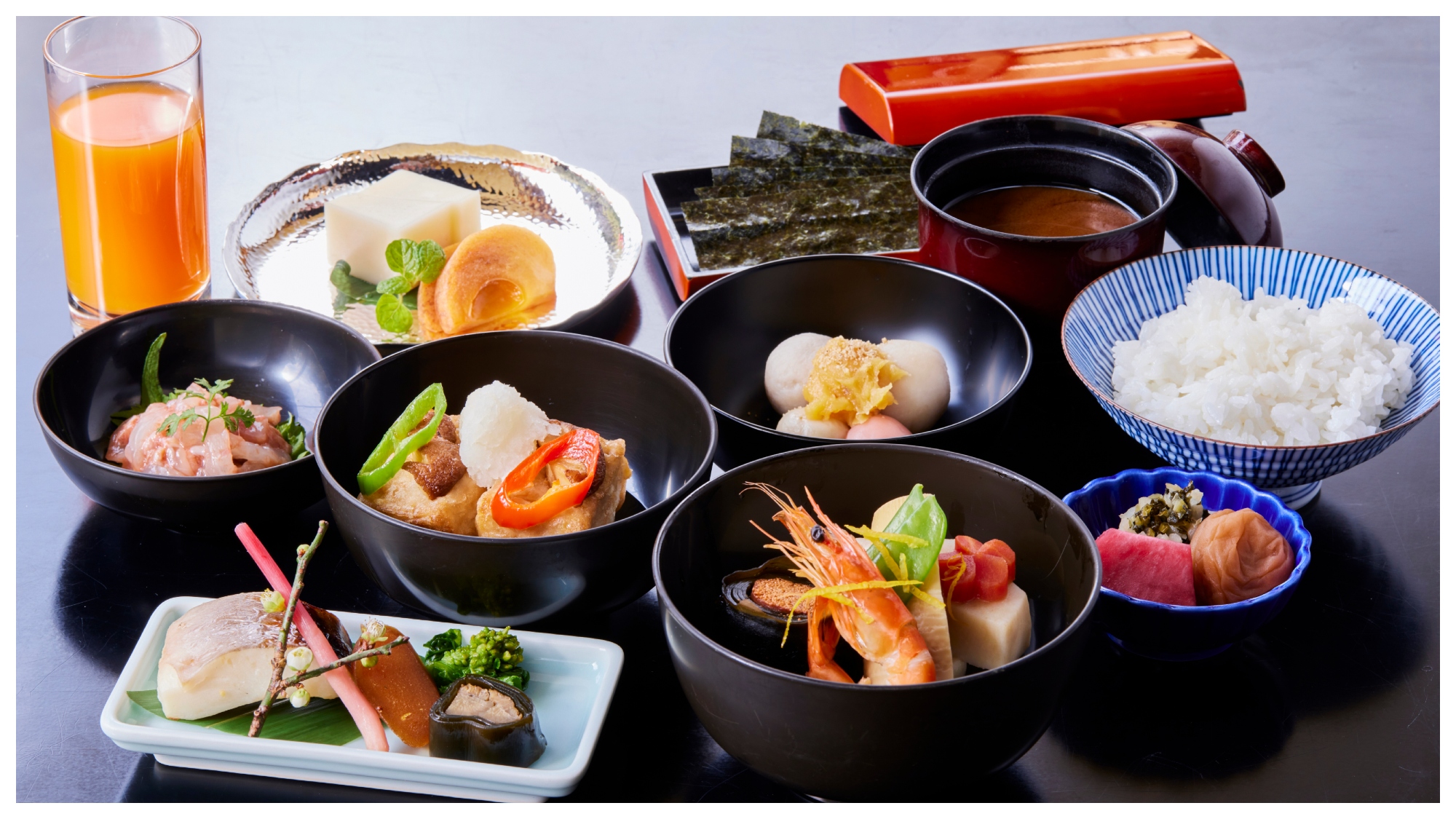 【朝食】日本料理「吉翠亭」～和朝食　連泊膳～