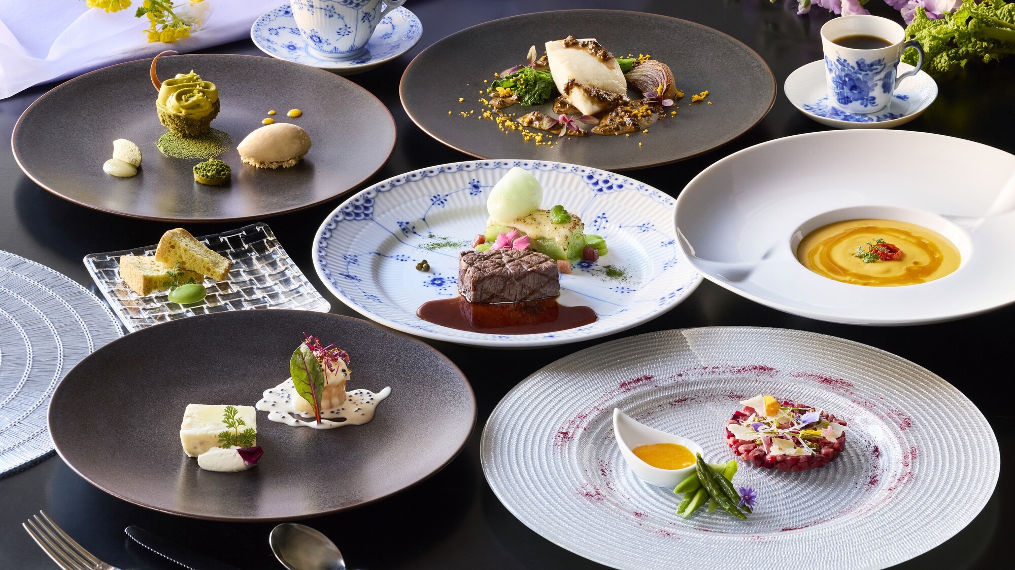 【ご夕食】デアドミラル「春のディナーコース」3/1〜5/31（※イメージ）