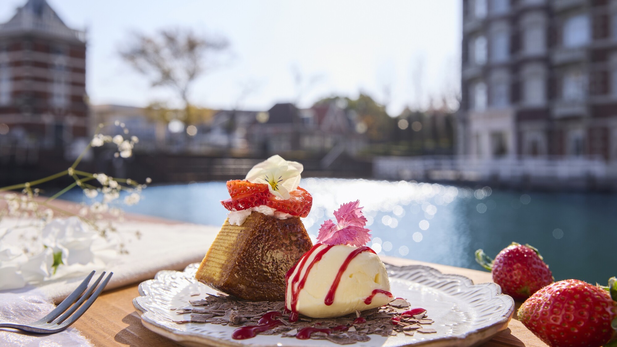 【テイストオブ九州】長崎県産イチゴとバームクーヘン