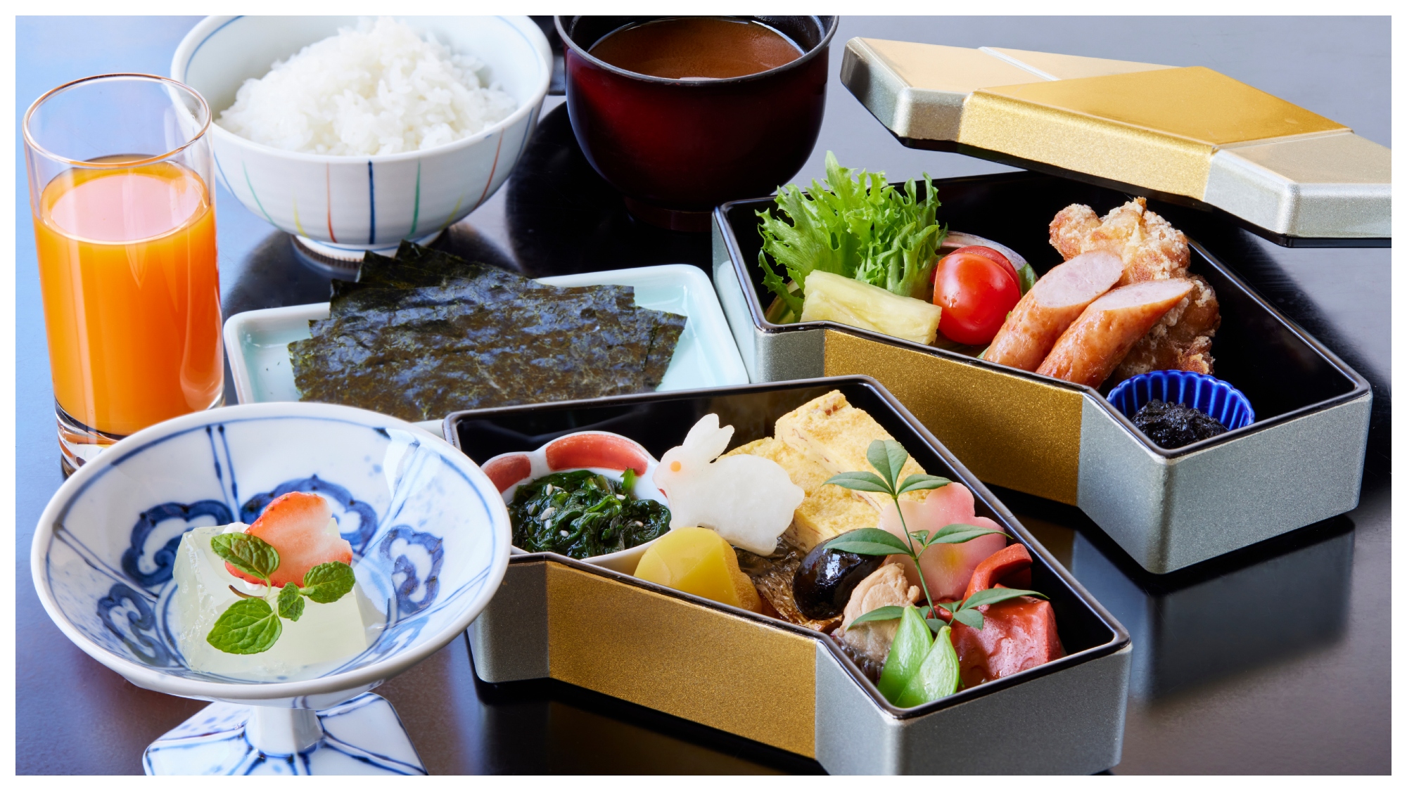 【朝食】日本料理「吉翠亭」和朝食～お子様朝食膳～