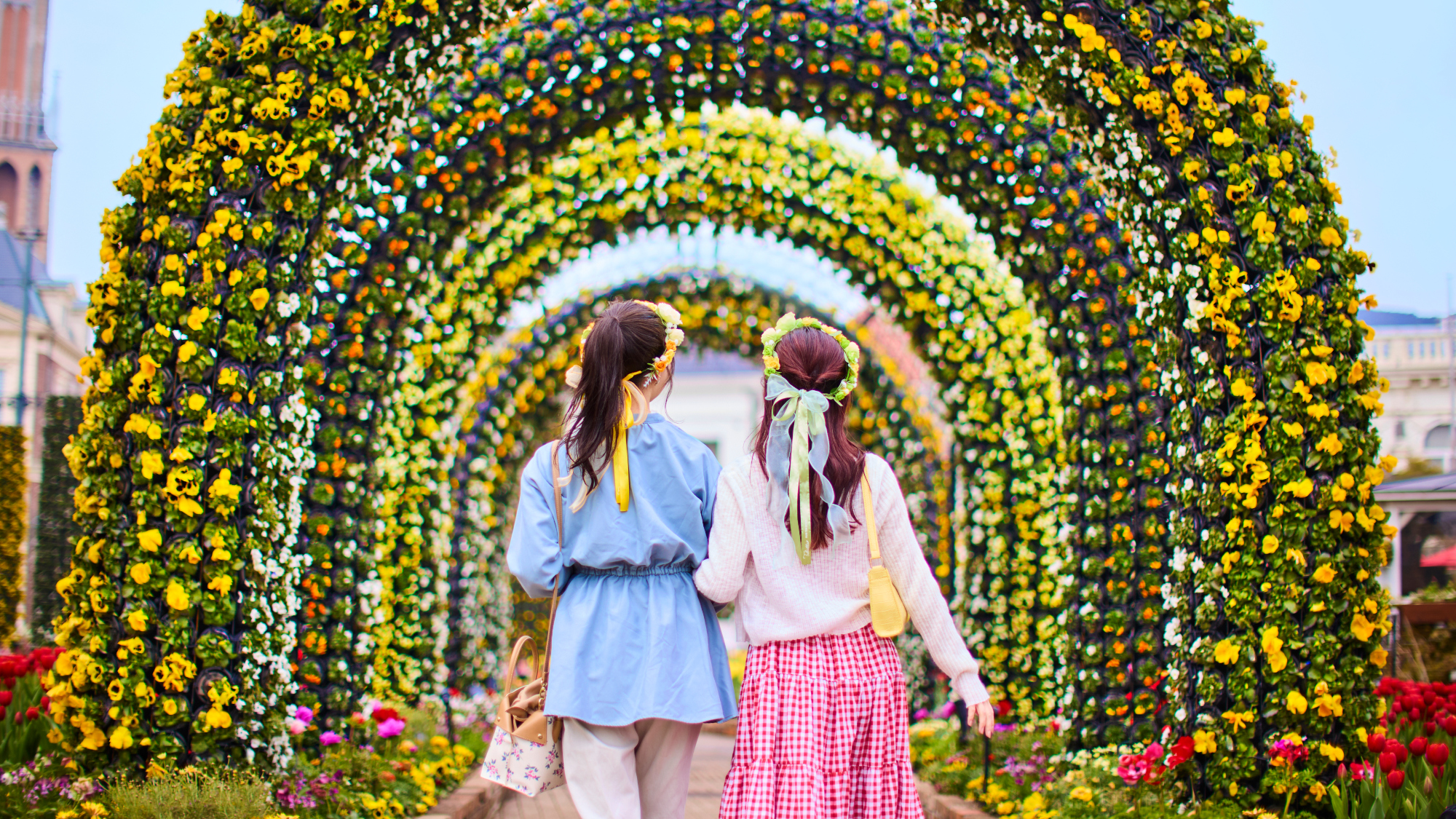 華やぎとときめきに包まれるアムステルダム広場♪