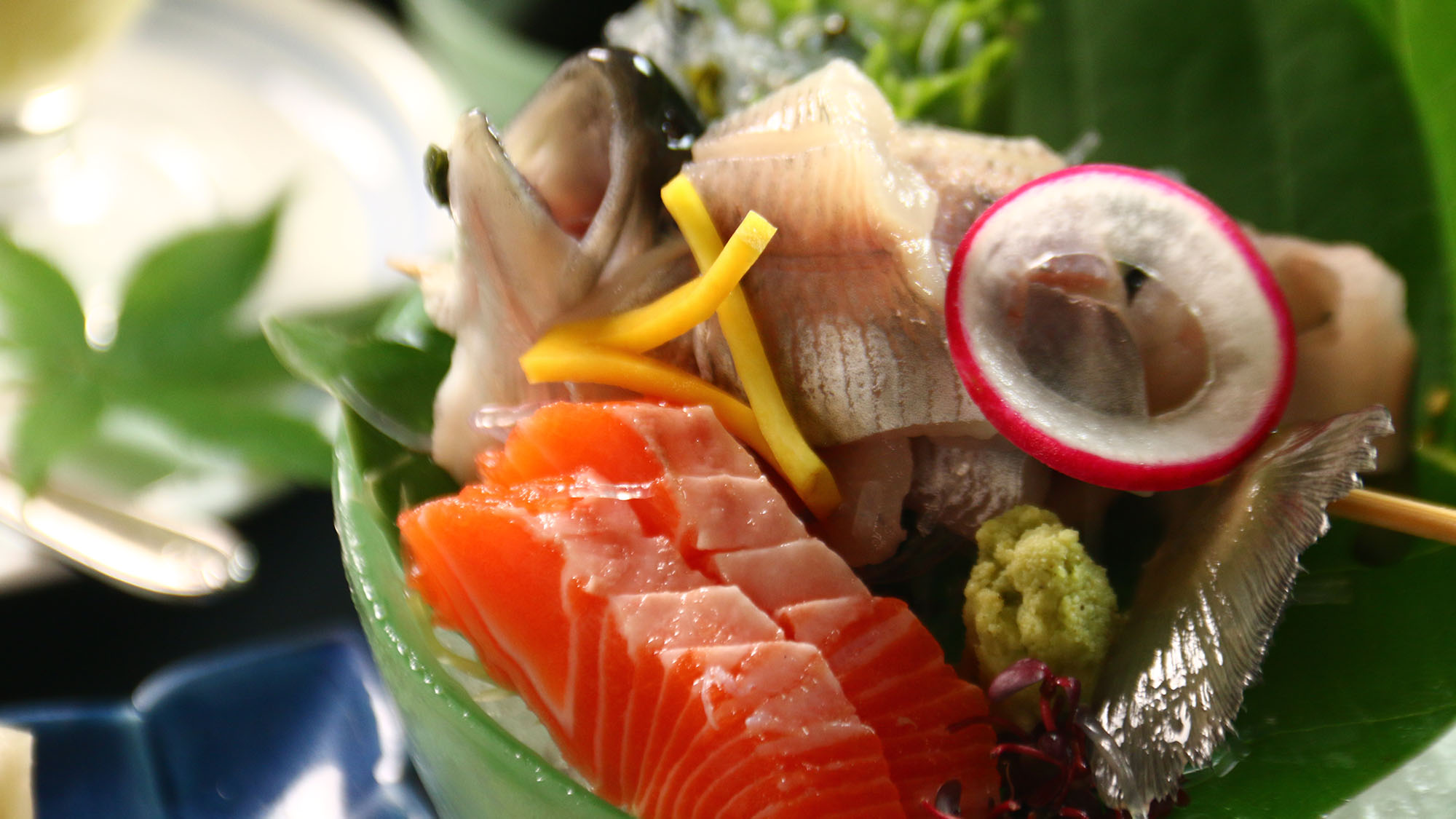 ＊夕食一例◆ 造里　奥飛騨サーモン、岩魚
