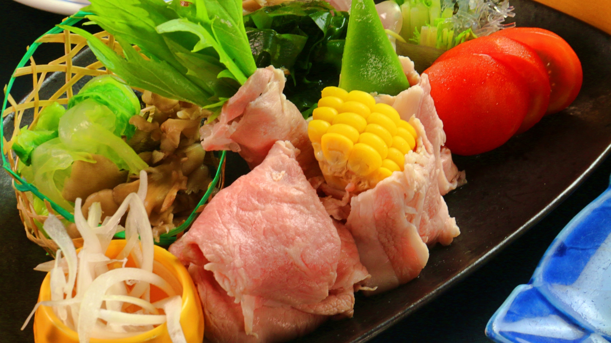 ＊メインが選べるお弁当◆飛騨豚冷しゃぶ