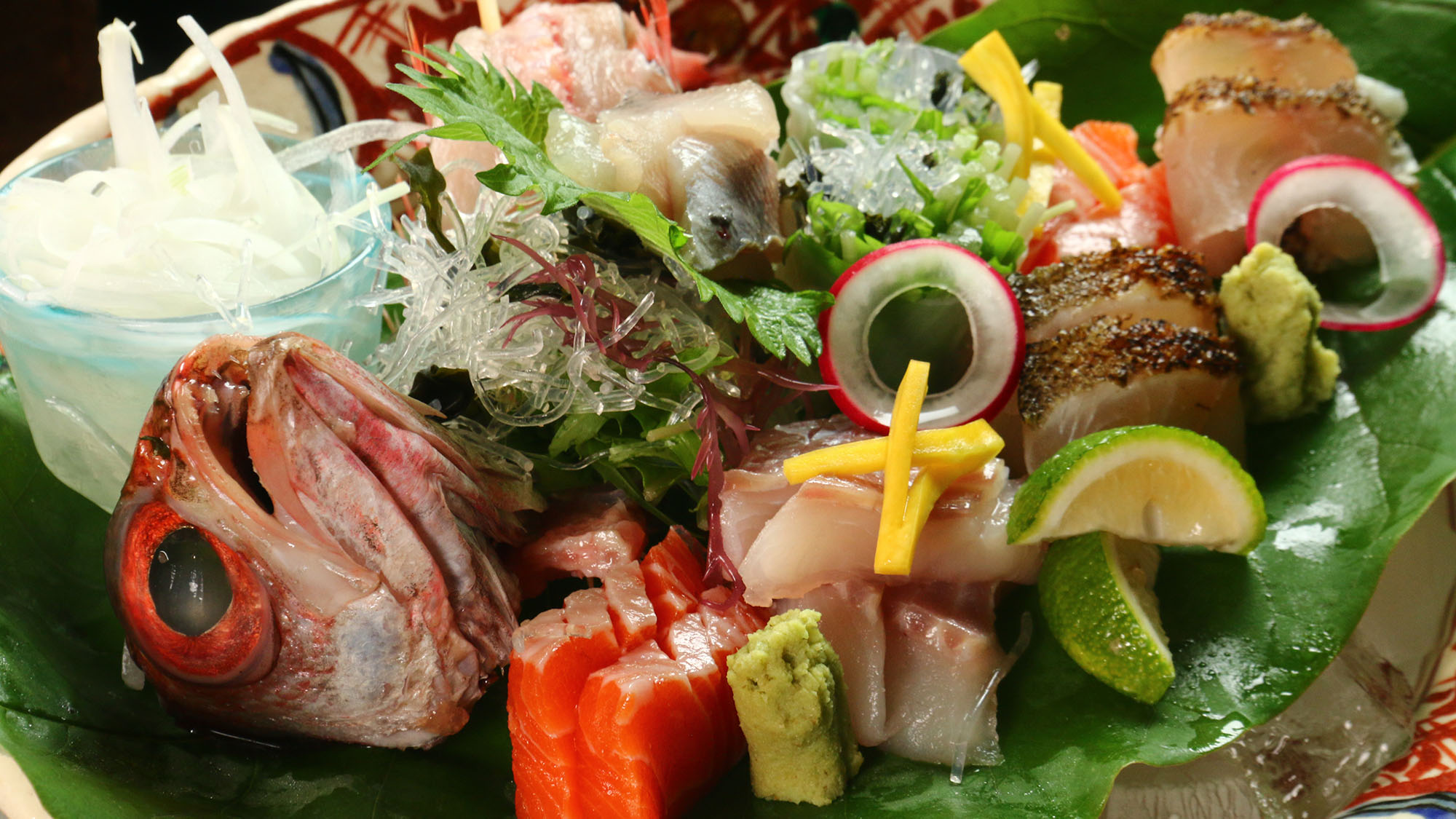 ＊夕食一例◆ 造里　飛騨牛 海鮮御膳　のどぐろ姿盛り　など