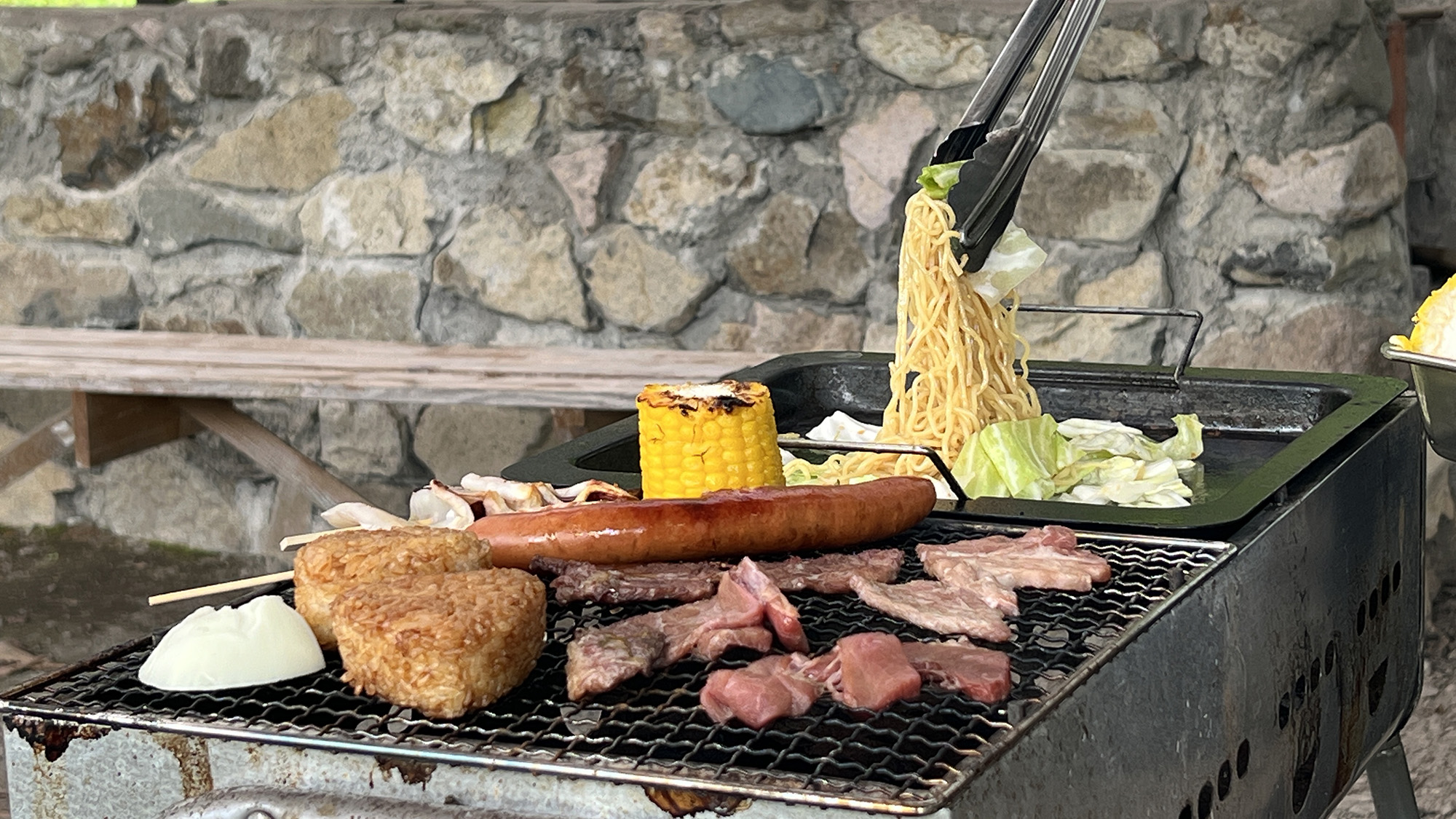 【料理】BBQセットです